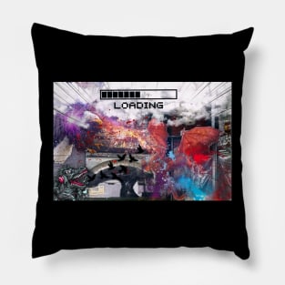 LOADING ART PRINTS Pillow