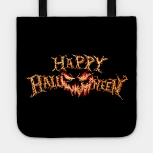 Happy Halloween Scribbleart Tote