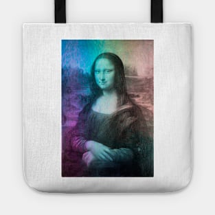 Mona Lisa Holographic Tote