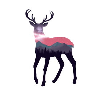 Deer nature #5 T-Shirt