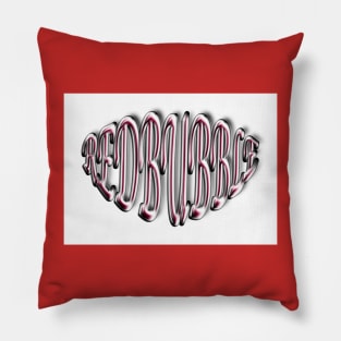 Playing around with type - RedBubble Pillow