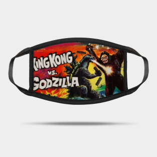 King Kong Vs Godzilla Masks Teepublic