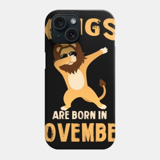 Cute King Are Born In November T-shirt Birthday Gift Phone Case
