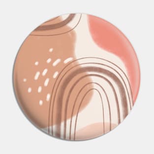 Light Pink Abstract Pin