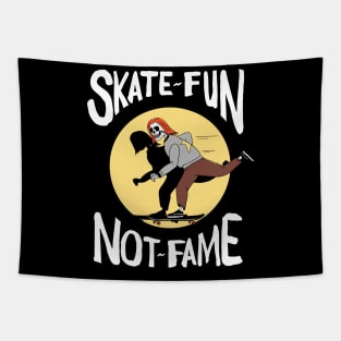 Skate for fun Tapestry