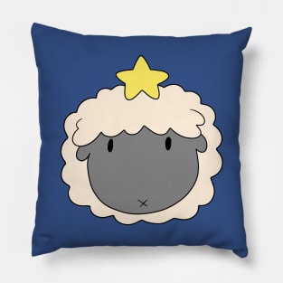 Star Sheep Face Pillow