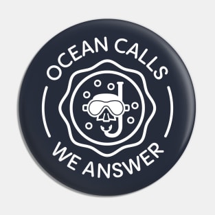 Ocean calls, we answer. Pin