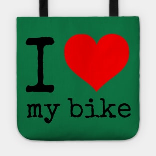 I Love My Bike Tote