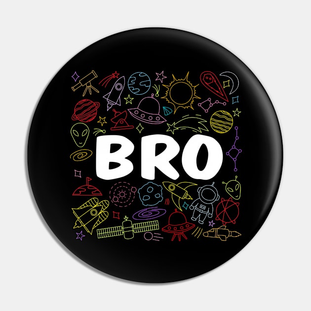 Bro Outer Space Birthday Party Pin by BaderAbuAlsoud