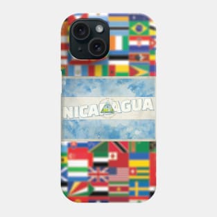 Nicaragua Vintage style retro souvenir Phone Case