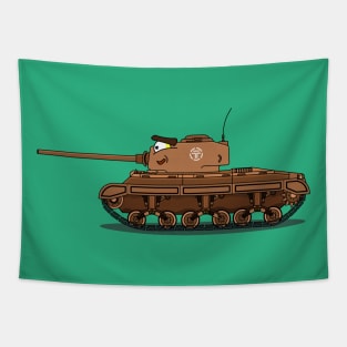 Meet the cool and beautiful cartoon tank character, Games For gamers, for MMO fans. Your clothes will look great with this character. Tapestry