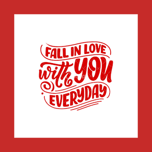 Fall in love T-Shirt