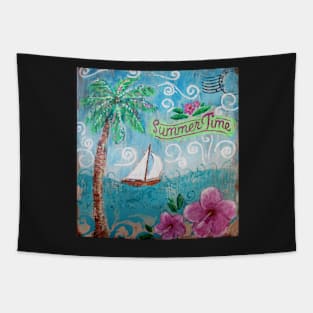 Summertime by Jan Marvin Tapestry