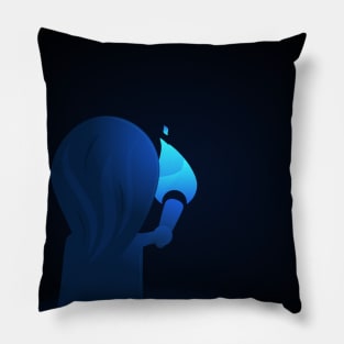 Alone in the dark Pillow