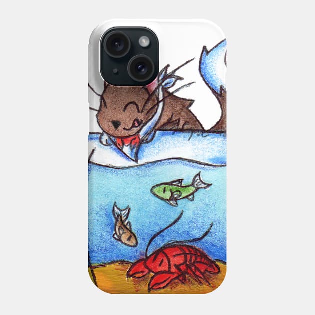 Fishy Friday Phone Case by KristenOKeefeArt