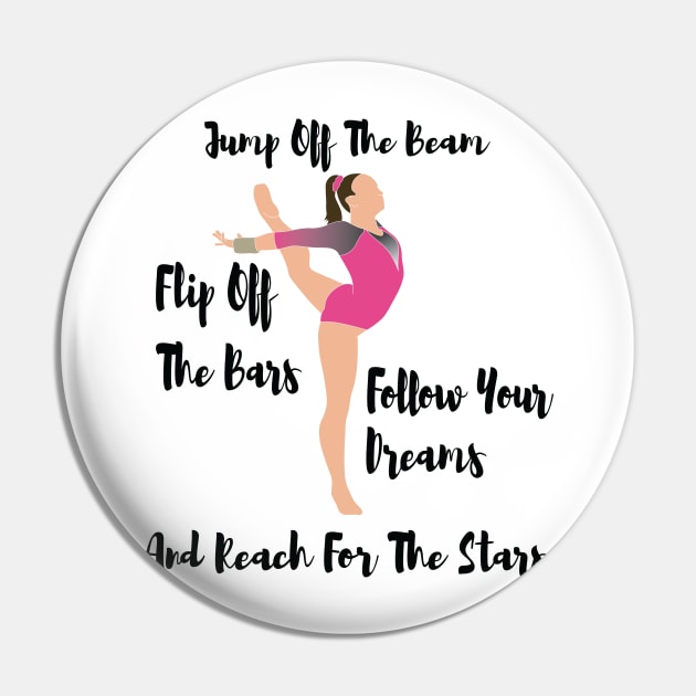 Reach For The Stars Pin by sportartbubble