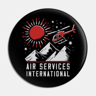 Napoleon Dynamite Air Services Pin