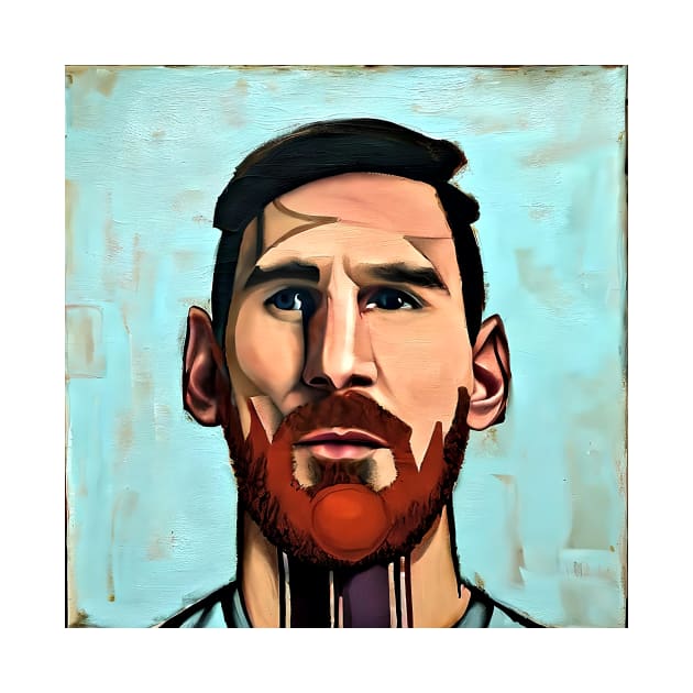 cartoon Messi by bogfl