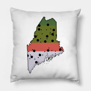 Maine Trout Pillow