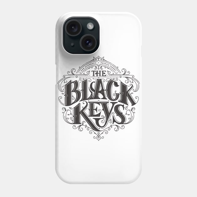 black keys render simple Phone Case by mugiwarastore77