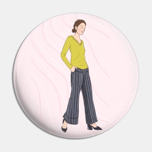 Fashion Woman Pin