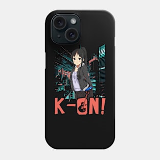 Guitar Goddess Azusa's Melodic Journey Tee Phone Case