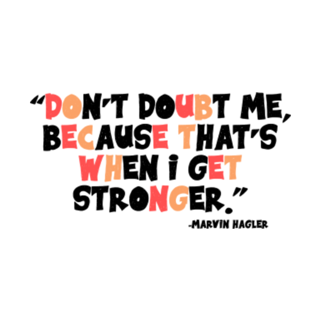marvin hagler quotes - Marvin Hagler - Baby Kurzarmbody | TeePublic DE