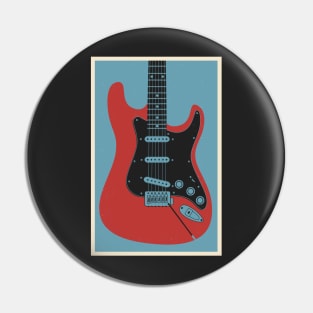 Strat Guitar Pin