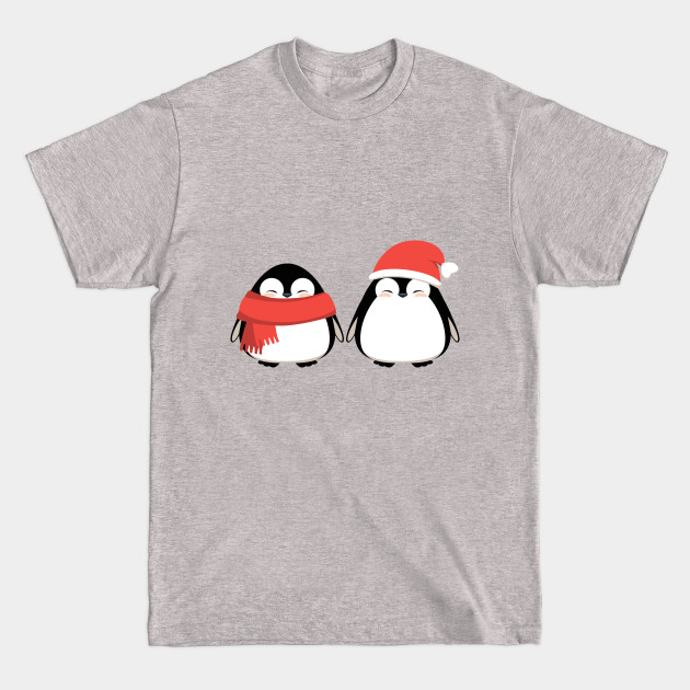 Disover Cute penguins Christmas, winter print design. - Penguin Gifts - T-Shirt