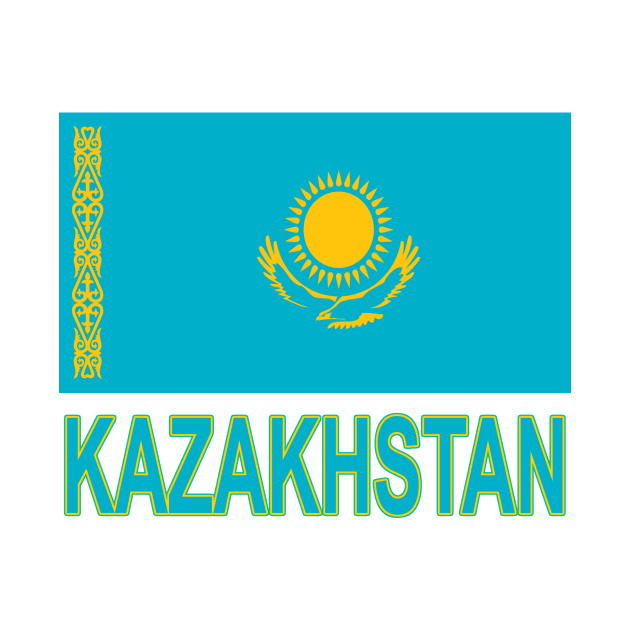 The Pride of Kazakhstan - Kazakhstani Flag Design by Naves