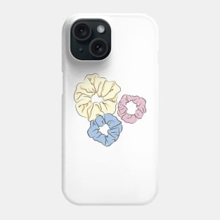 cute hair scrunchie Phone Case