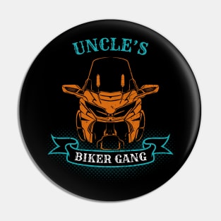 Uncle's Biker Gang Father's Day Pin