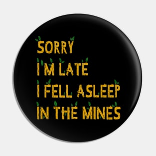 Stardew Valley Asleep in the mines Pelican Town Pin