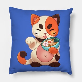 Lucky Cat-ramen Pillow