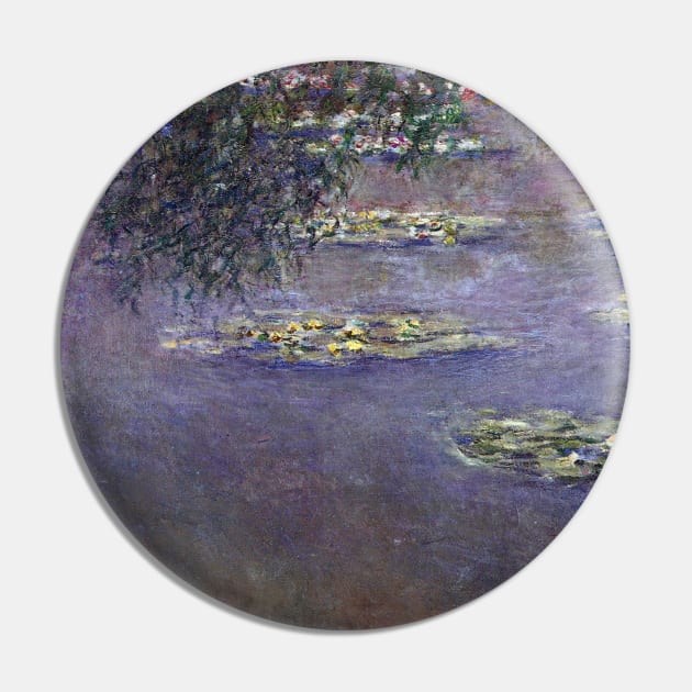 Waterlilies by Claude Monet Pin by MasterpieceCafe