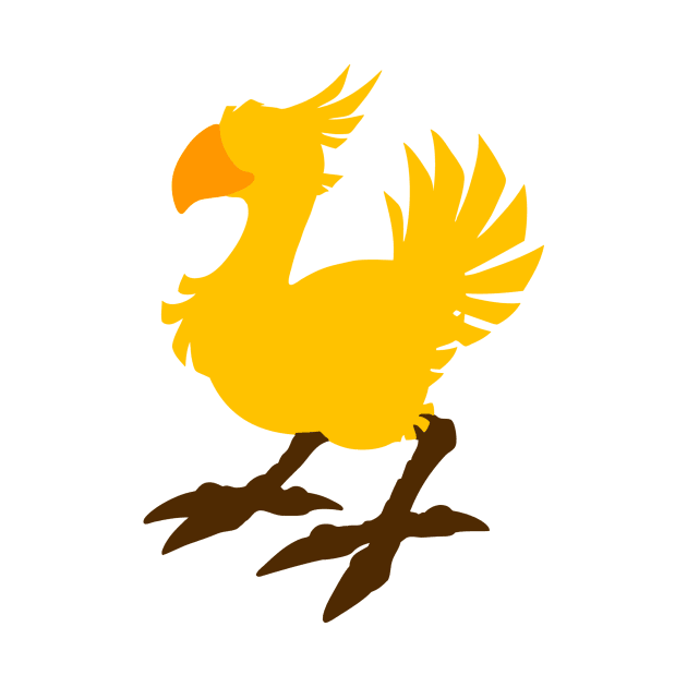 Chocobo Silhouette by AnotherOne