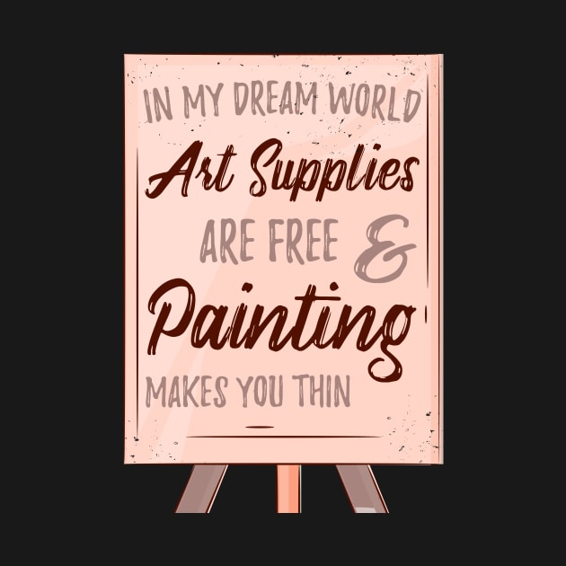 Art Lover Teacher Painter Fine Arts Student Gift by Dolde08