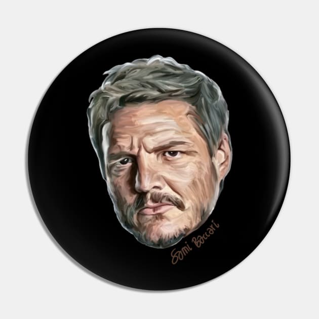 Pedro Pascal Pin by SaBa Store