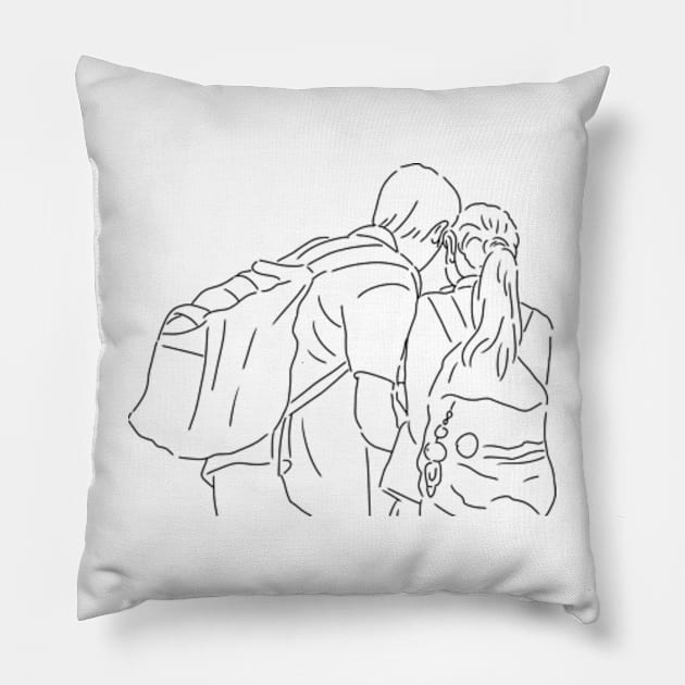 20th century girl Pillow by ayshatazin