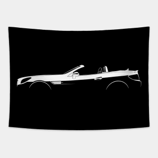 Mercedes-Benz SLK-Class AMG (R172) Silhouette Tapestry