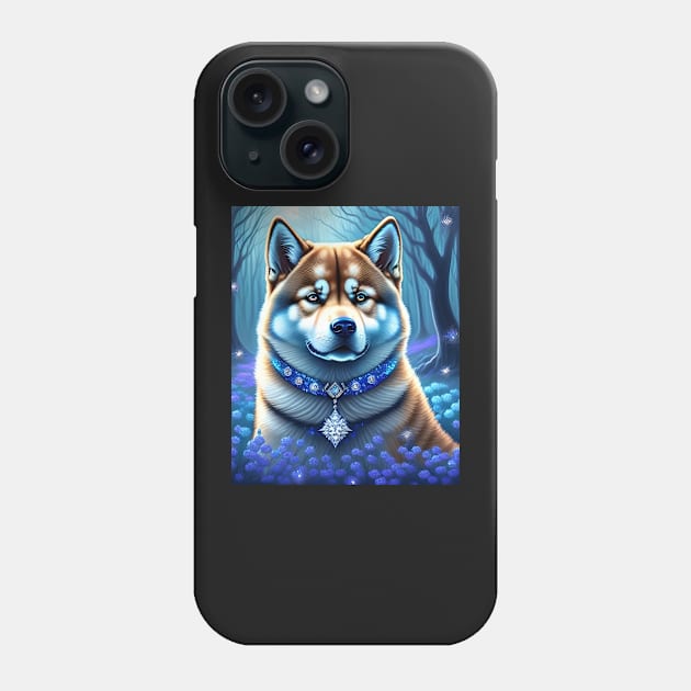 Mystical Shiba Phone Case by Enchanted Reverie