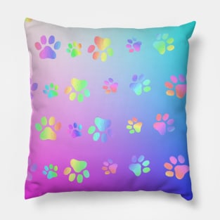 PAW Print Pattern Pillow