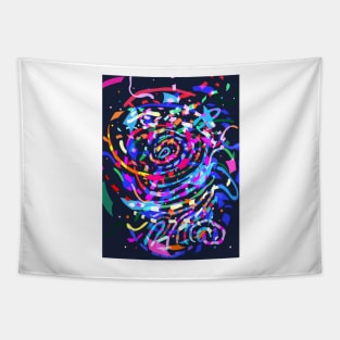 Color explosion Tapestry