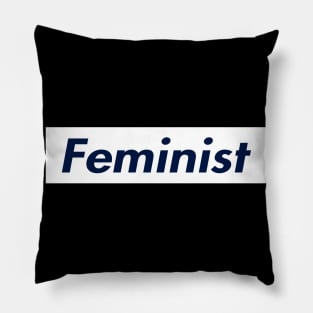 SUPER FEMINIST LOGO Pillow