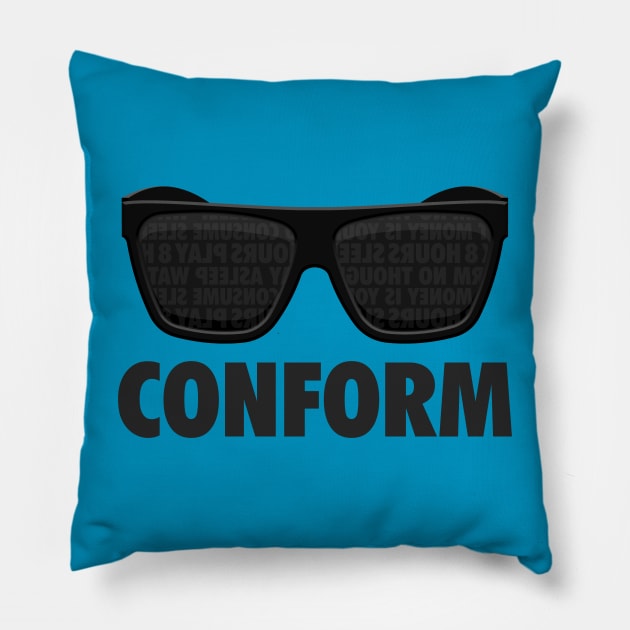 CONFORM Pillow by Aries Custom Graphics