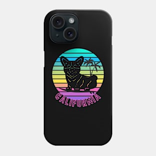 California Corgi Phone Case