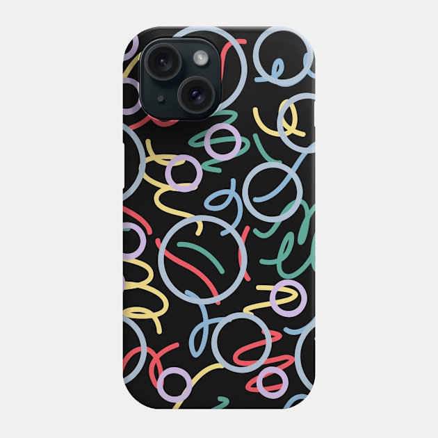 Chaos Scribbles Phone Case by FunnyStylesShop