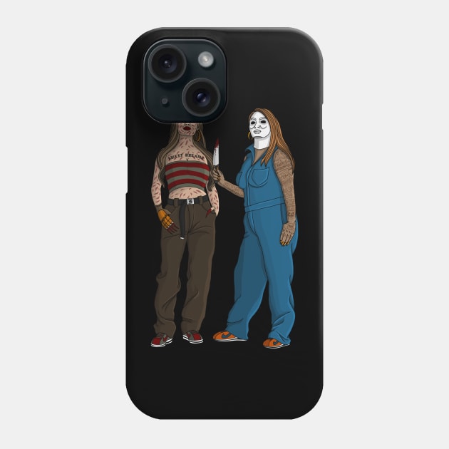 Spooky Cholas Phone Case by The Art of Sammy Ruiz