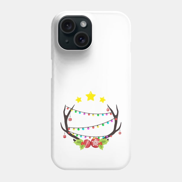 Christmas deer Phone Case by reivchan