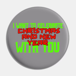 Christmas T-shirt Pin